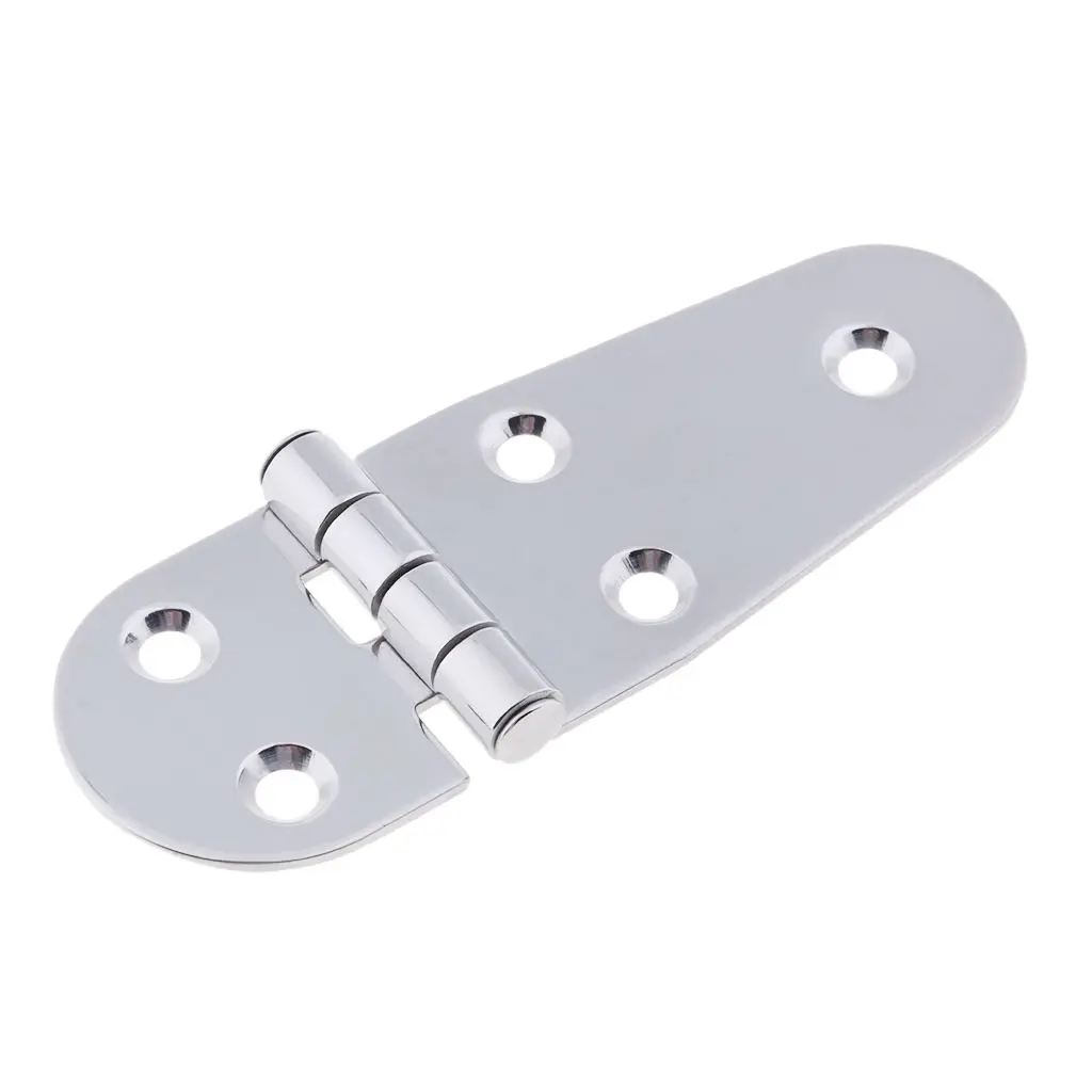 

Silver Single 4 X 1.5 Inch Boat Round Side High Polished Surface Marine Cabin Accessory