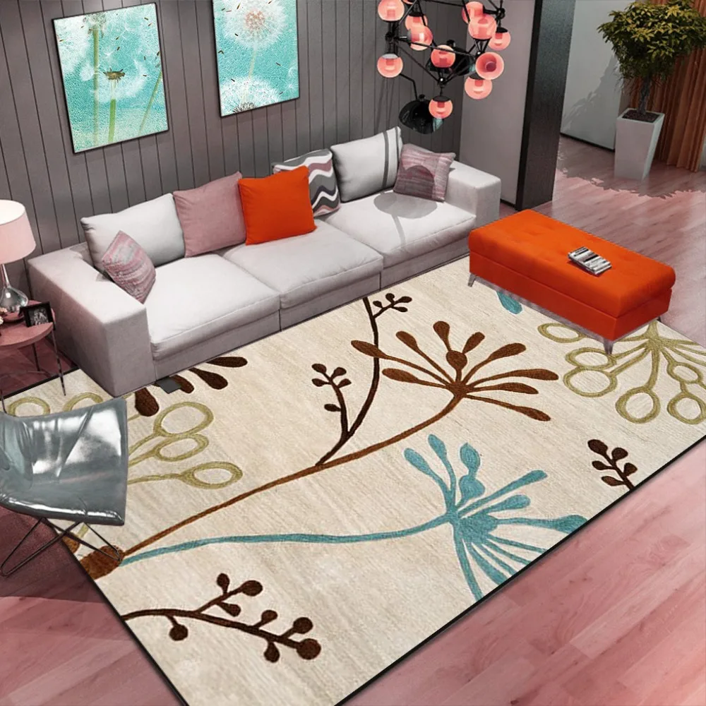 Трехмерный ковер с абстрактным изображением цветов цветущий богатый и