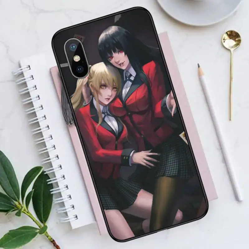 

anime cartoon Kakegurui Phone Case for iPhone 11 12 mini pro XS MAX 8 7 6 6S Plus X 5S SE 2020 XR