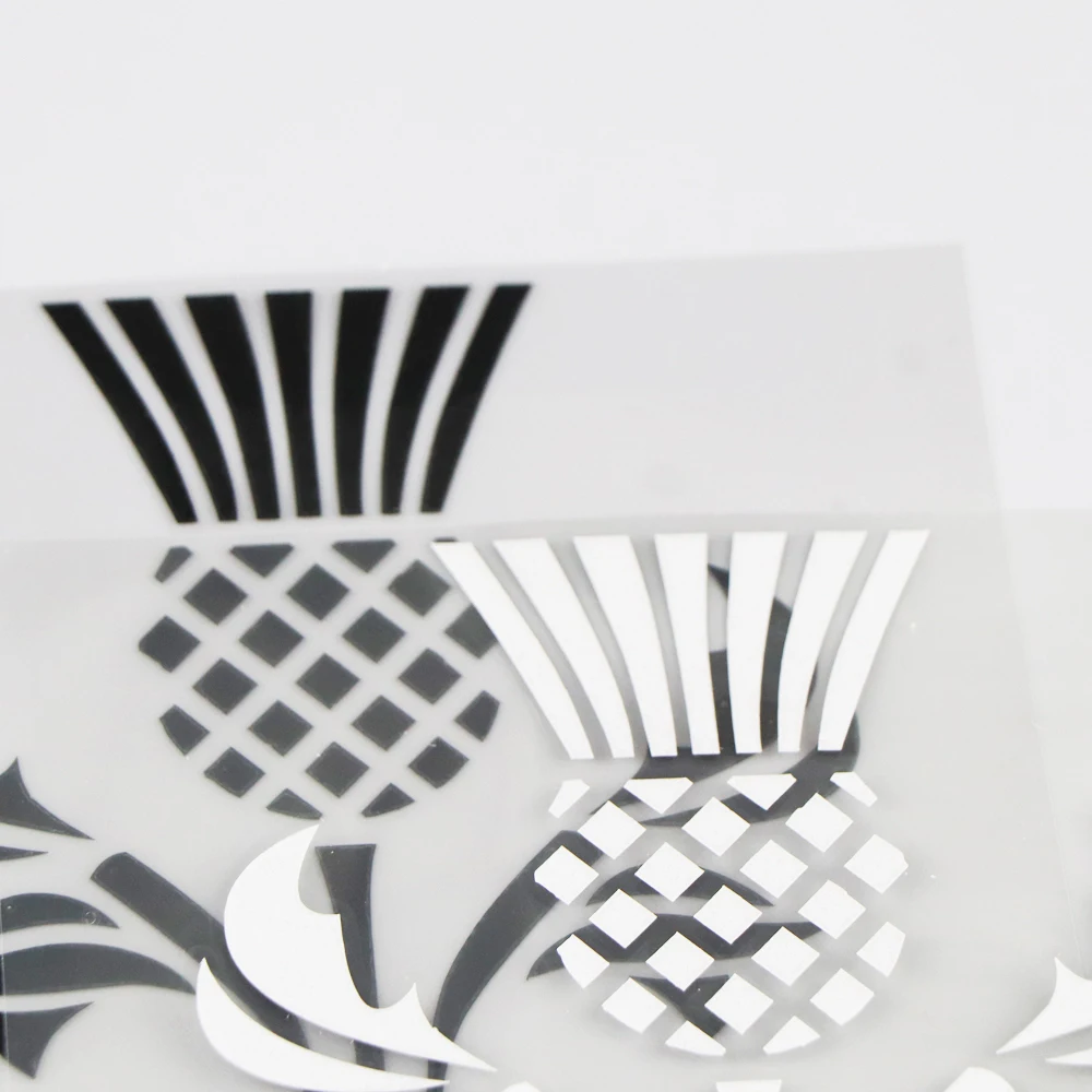 YJZT 14 × см Виниловая наклейка в виде знака Шотландии украшение из слов креативные