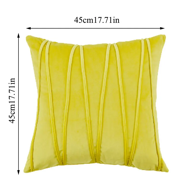 

2021 Velvet Striped Decorative Pillows Throw Pillow Cover Cases Pillowcases Cushion Covers For Home Sofa Seat Chair 45x45cm