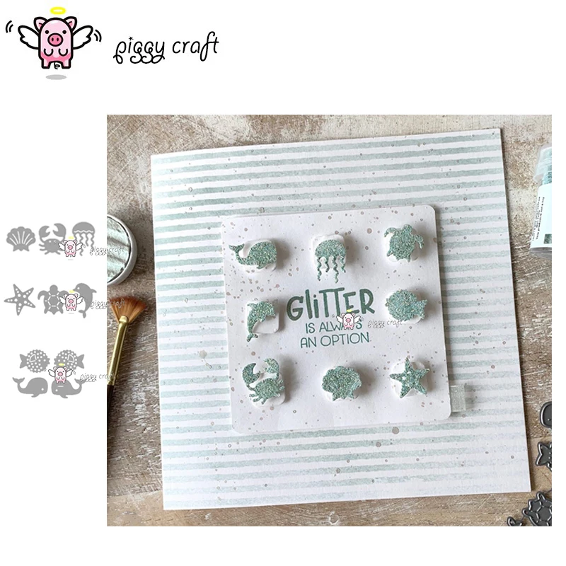 Металлические Вырубные штампы форма для резки морской рыбы Дельфина