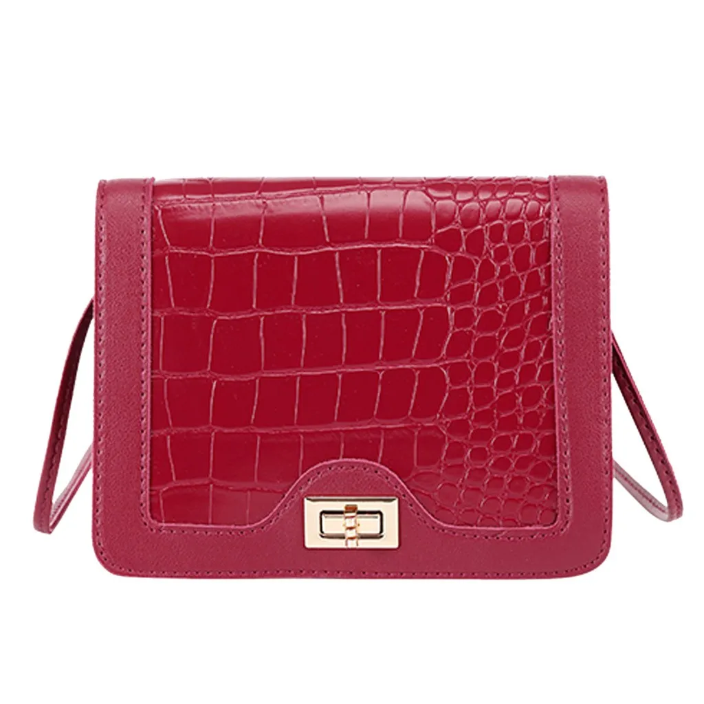 

Bags for women 2020 Fashion Women Solid Color Leisure Crossbody Bag Hasp Bag Shoulder Bag Hand Bag sac bandouliere femme A50