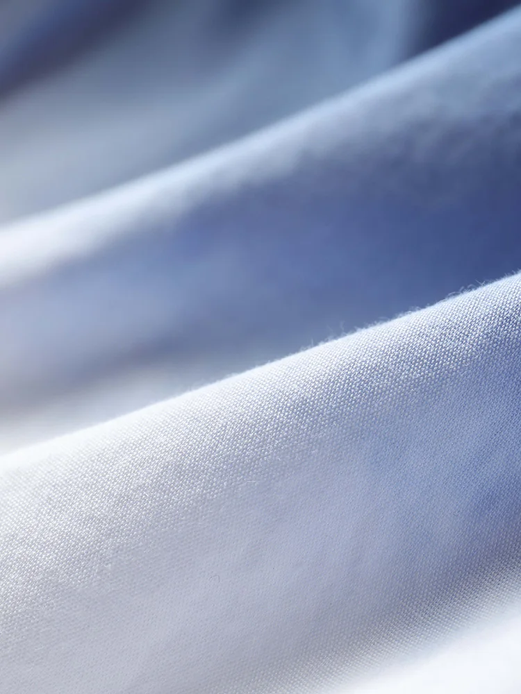 2021 Весенняя рубашка с постепенным изменением Цвет верхняя одежда для мальчика из