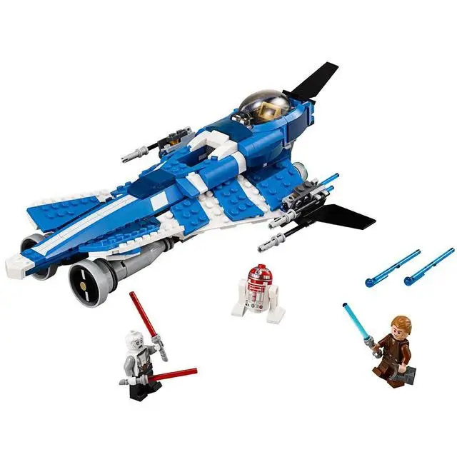 10375 Custom Jedi Звездные войны серии 05145 05004 X-Wing Starfighterd 05147 имперский десантный корабль строительные блоки кирпичи подарок для детей Совместимость - Цвет: 10375 Custom Jedi