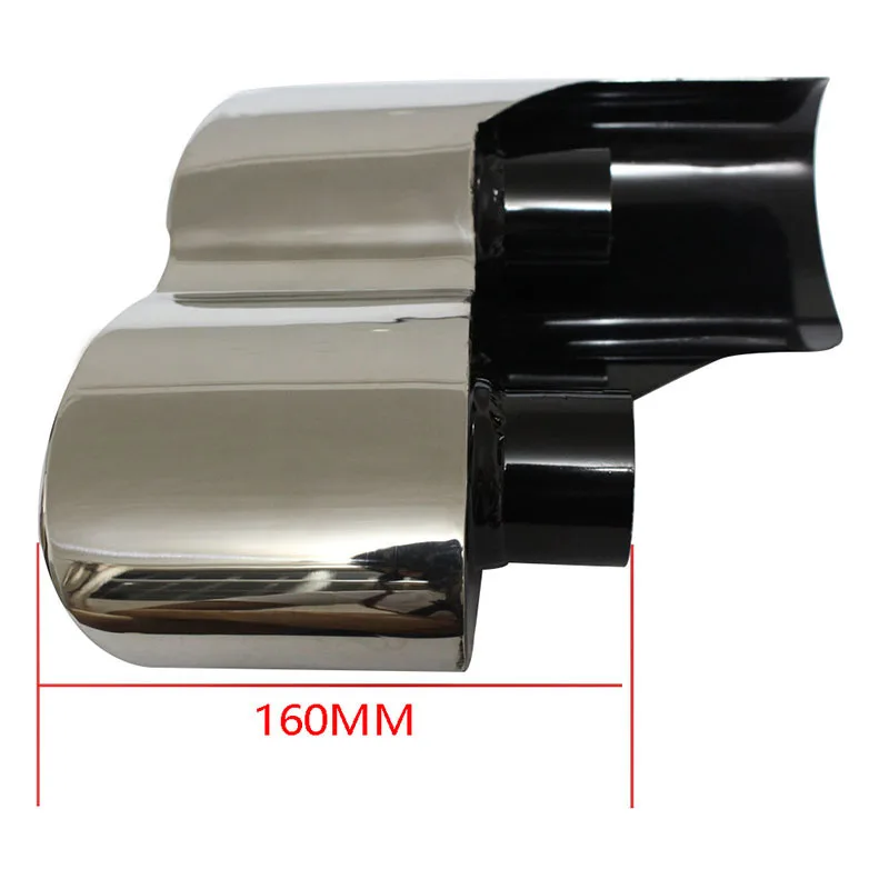 Автомобильный глушитель выхлопной трубы выхлопная труба с двойным отверстием