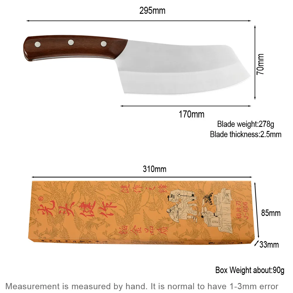 Кухонный нож шеф-повара из нержавеющей стали 7 5 дюйма острые лезвия 4CR13