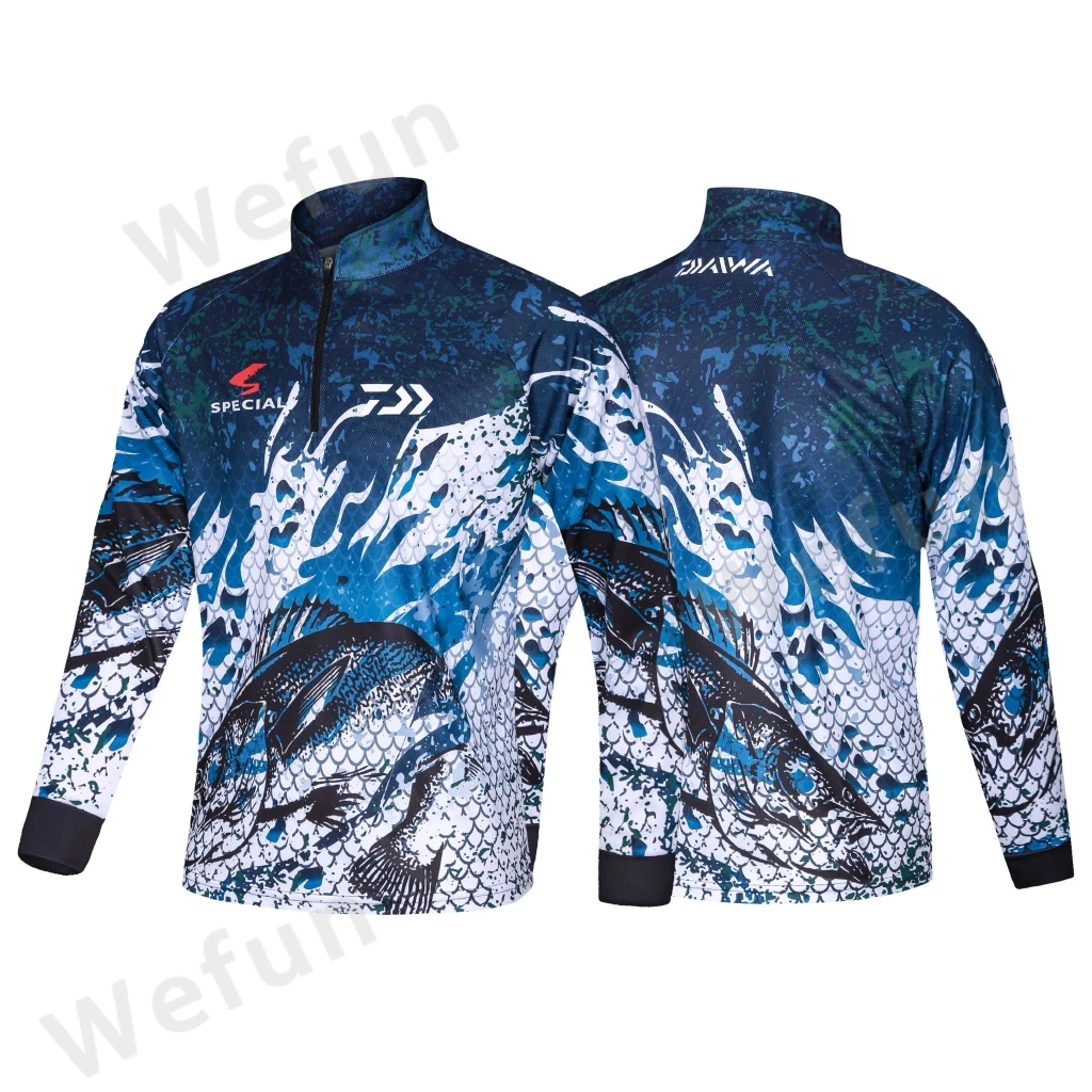 Furakuma DAIWA Fishing clothes Anti-UV fishing suits Cycling suits sunscreen quick drying ventilation pesca