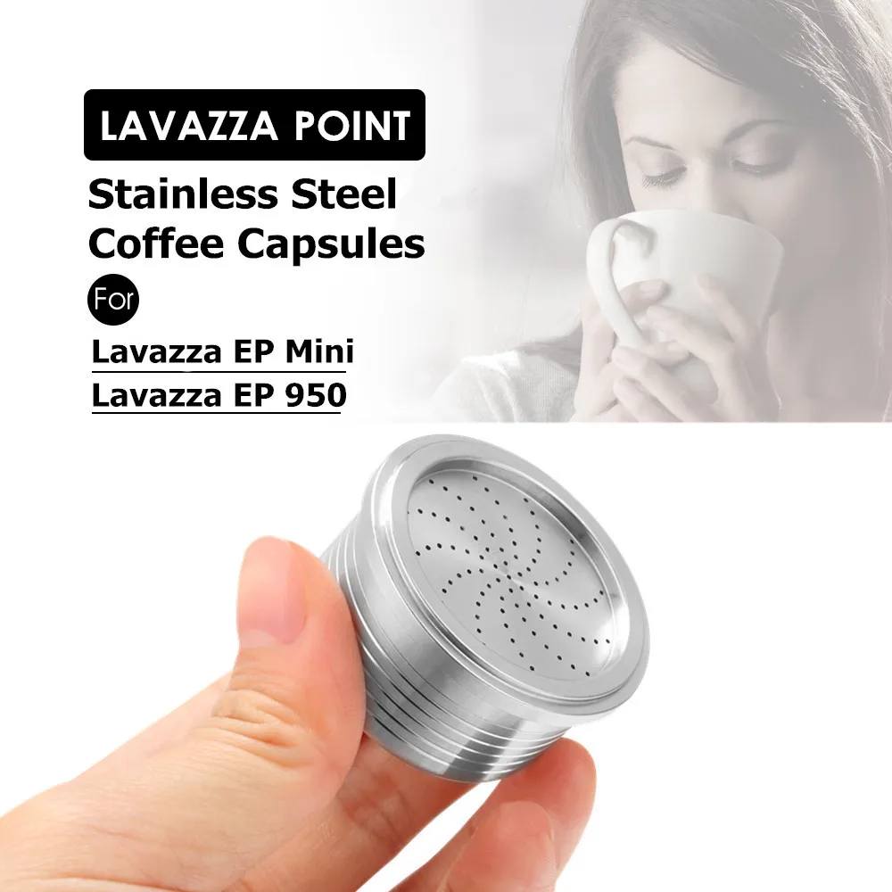 ICafilas многоразовые фильтры для кофе Lavazza кофейные капсулы из нержавеющей стали капсулы для Lavazza эспрессо точка EP-950 EP-2500 плюс