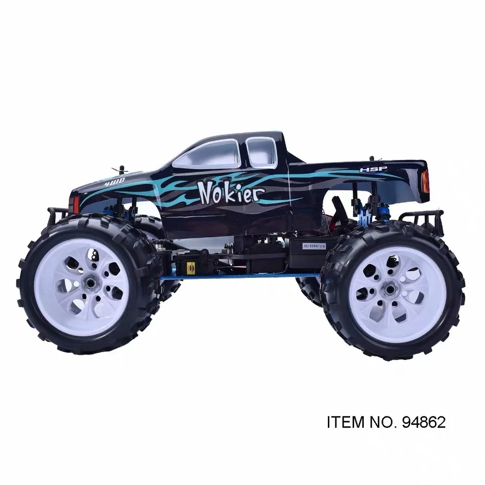 HSP coche de RC RACING salvajismo o NOKIER 94862 escala 1/8 NITRO poder 4WD camión monstrio la carretera 18CXP двигатель | Игрушки