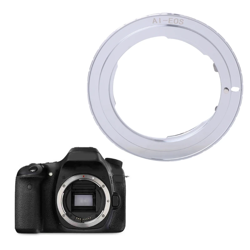 Фотоадаптер для Nikon AI AI-EOS F объектив Canon EF EOS Camera AF Confirm Ring D08A | Электроника