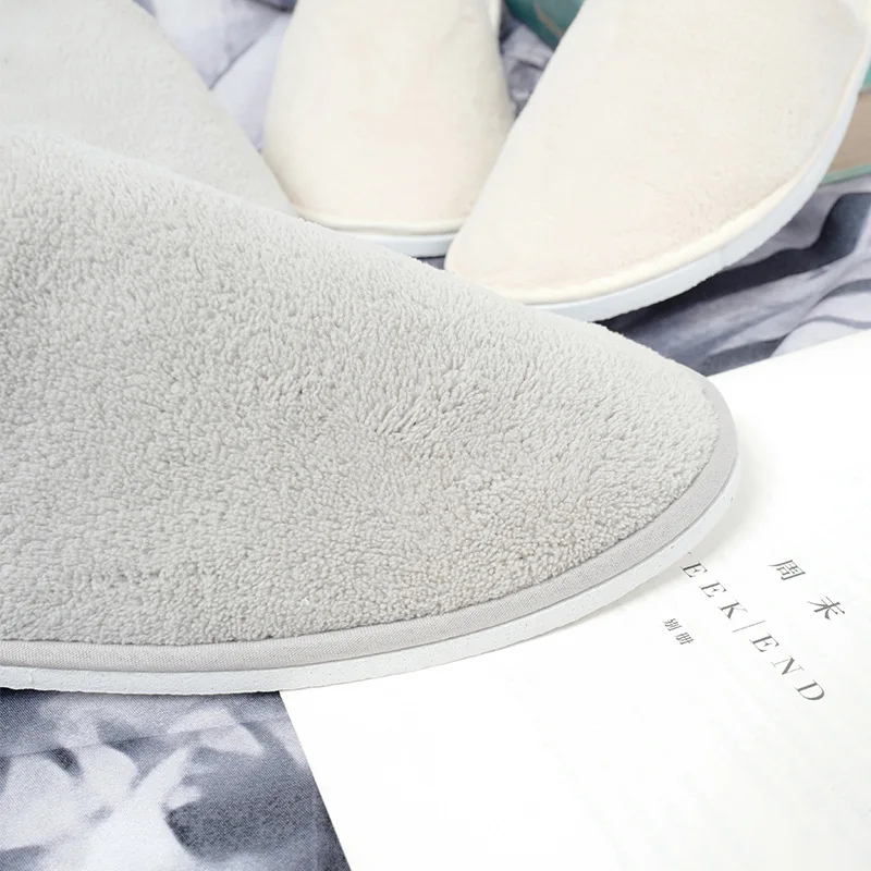 

5/10 Pairs Disposable Slippers Men Business Travel Passenger Shoes Home Guest Slipper Hotel Beauty Club Washable Shoes Slippers