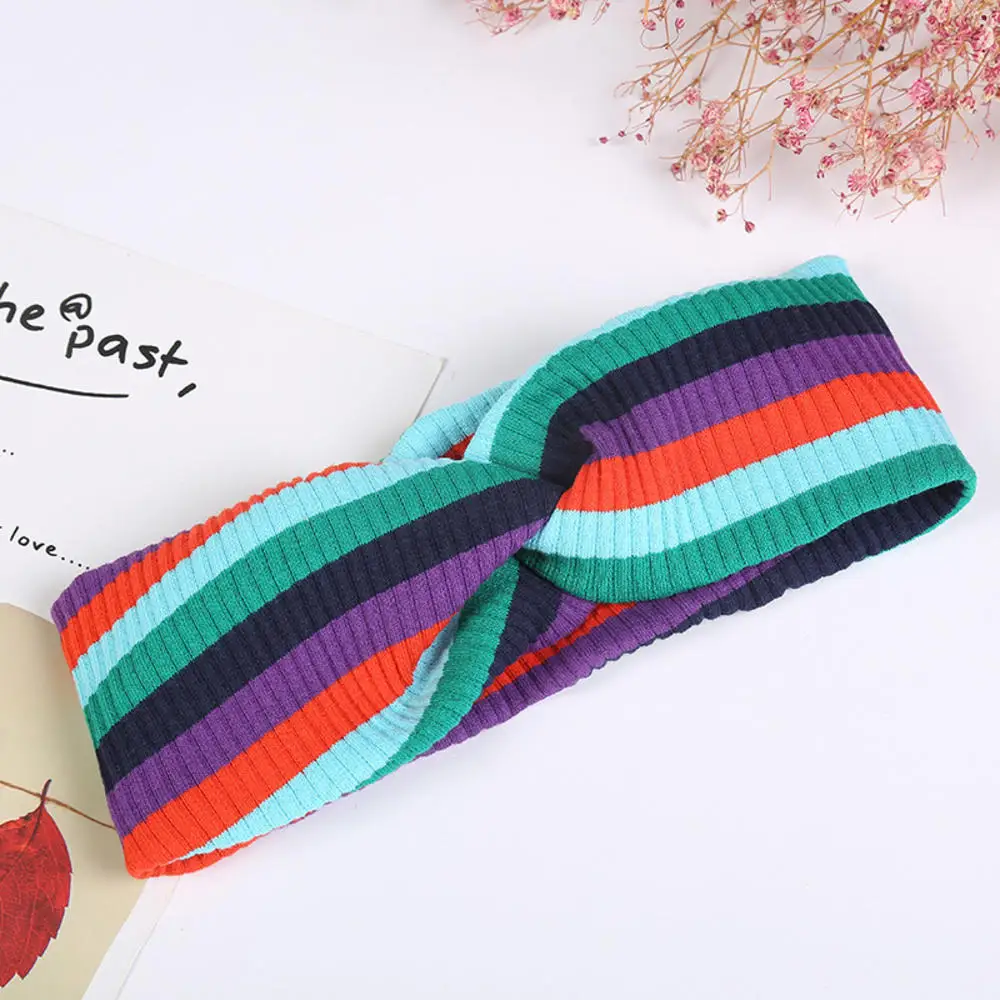 

Fashion Womens Cross Hair Band Colorful Cross Hair band Women Hair Head Hoop Simple Sweet Girls Headband Hair Accessories
