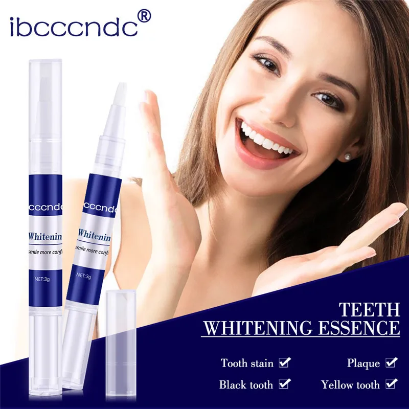 Teeth Whitening Pen Essence Powder Oral Hygiene Cleaning Serum Removes Plaque Stains Bleaching 3PCS/Set Tooth Dental Tool | Красота и