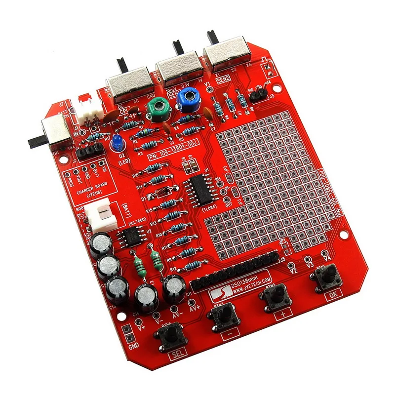 Function Signal Generator DIY Kit Sine/Triangle/Square Output 1Hz-1MHz Adjustable Frequency Amplitude XR2206 | Инструменты