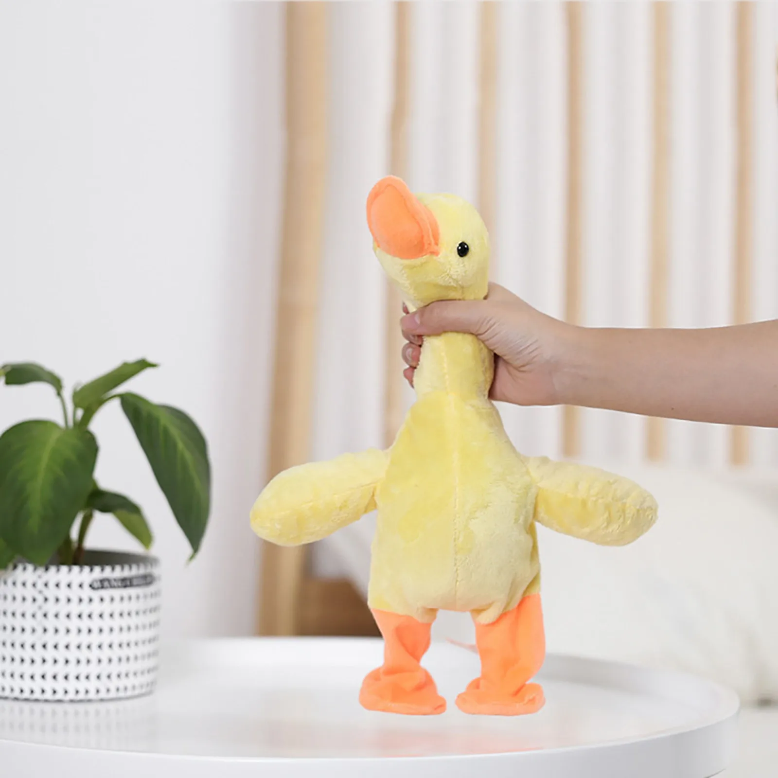 New Creative Electric The Talking Singing And Walking Ducks Funny Toy For Adults &amp Children Stress Relief Plush Toys#g30 | Игрушки и