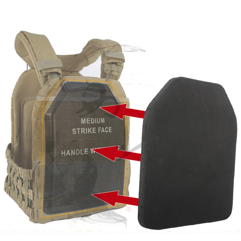 

Military Tactical Protective Equipment Men's CS Game Outdoor Hunting Armor Equipment Combat EVA Vest Sandwich Shockproof Board