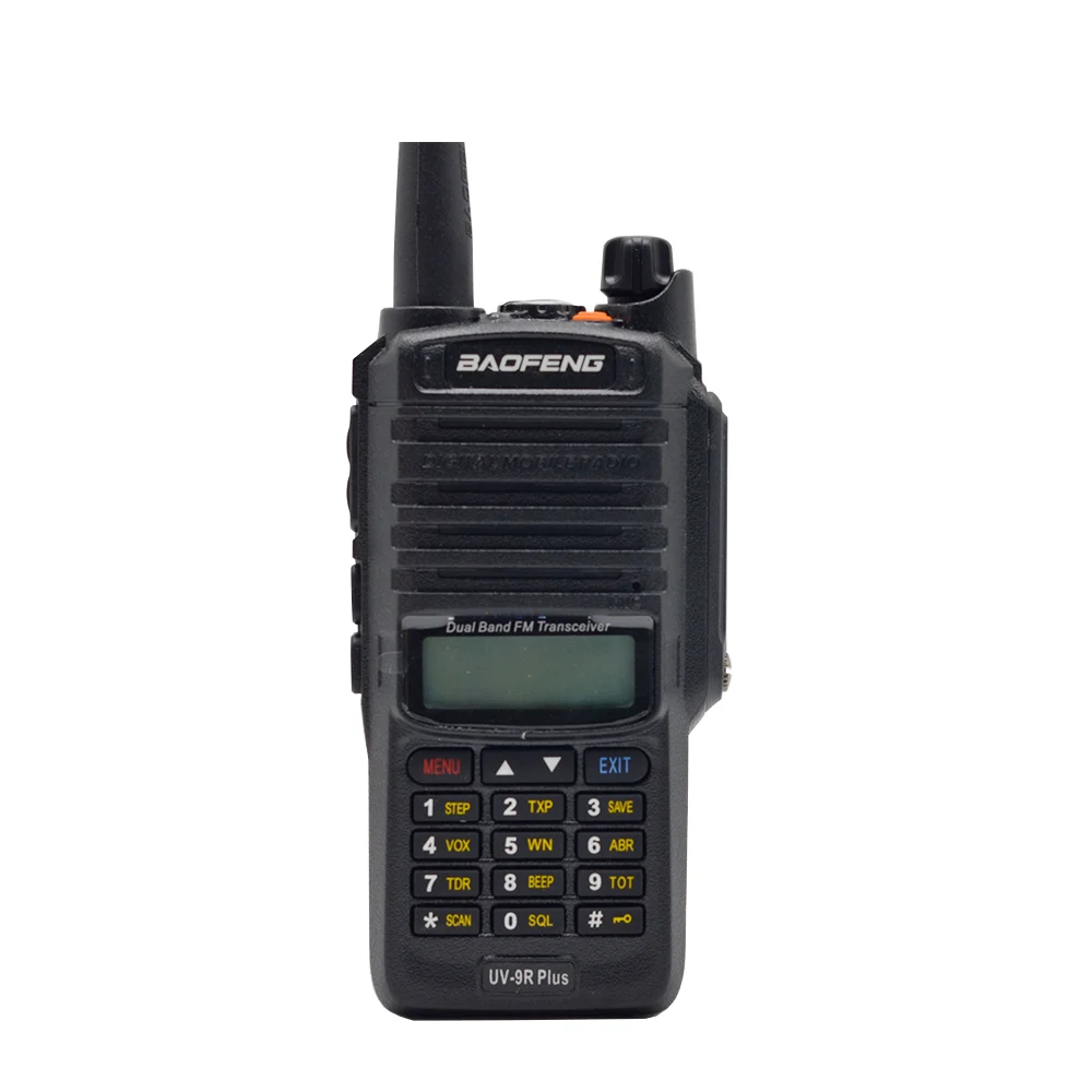 Baofeng Высокая мощность Двухдиапазонная UV-9R плюс VHF136-174 UHF400-520MHZ радиостанция водонепроницаемый Baofeng рация трансивер