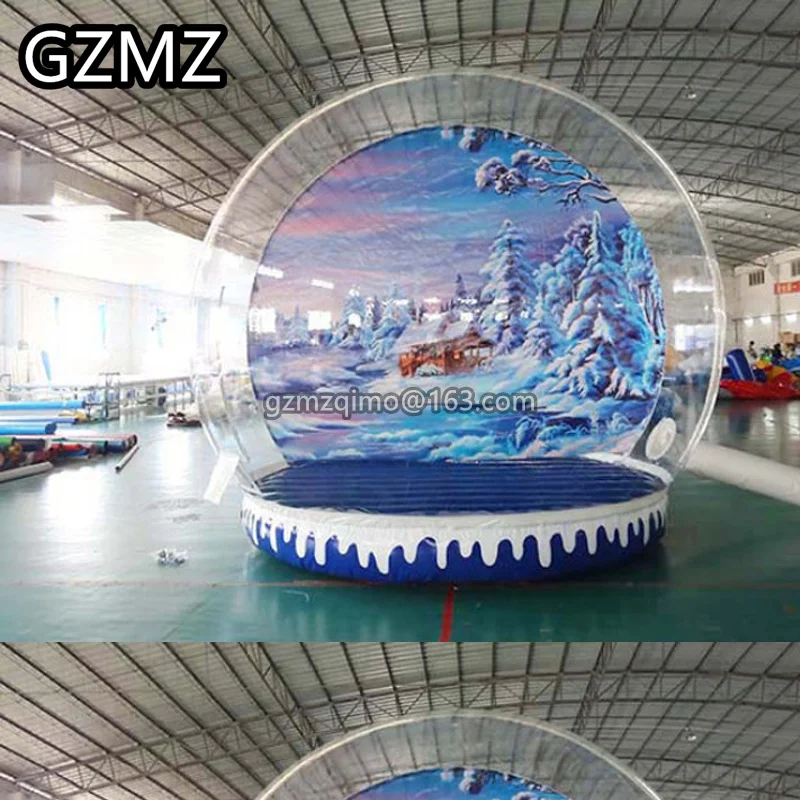 Надувная фотокамера диаметр надувного снежного шара надувные снежные