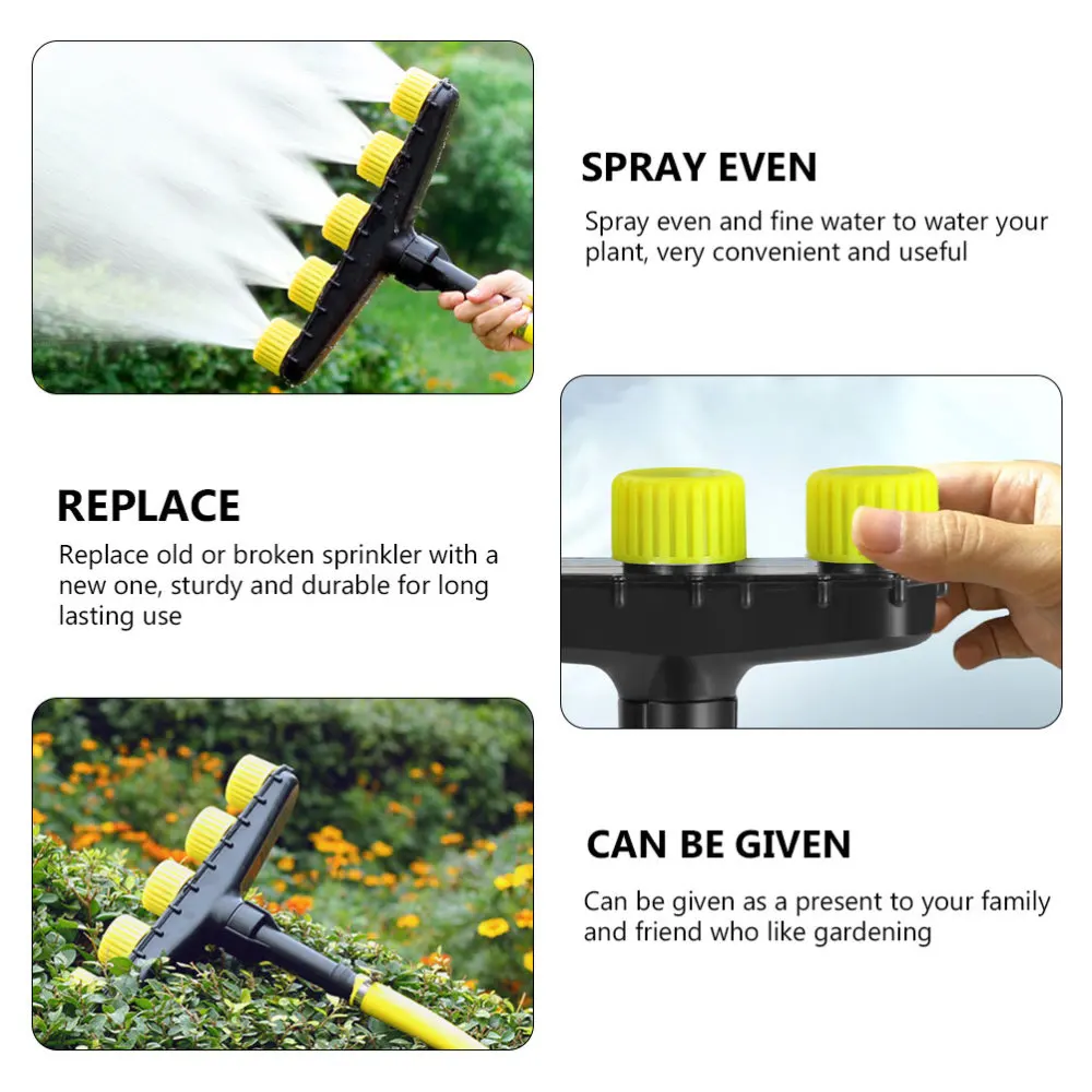 

1Pc 5 Heads Farm Watering Sprinkler Plant Watering Pump Large Flow Sprayer