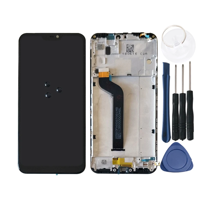 Axisinternational для Xiao mi Red mi 6 Pro ЖК-дисплей+ сенсорный дигитайзер с рамкой для Xiao mi A2 Lite mi A2 Lite