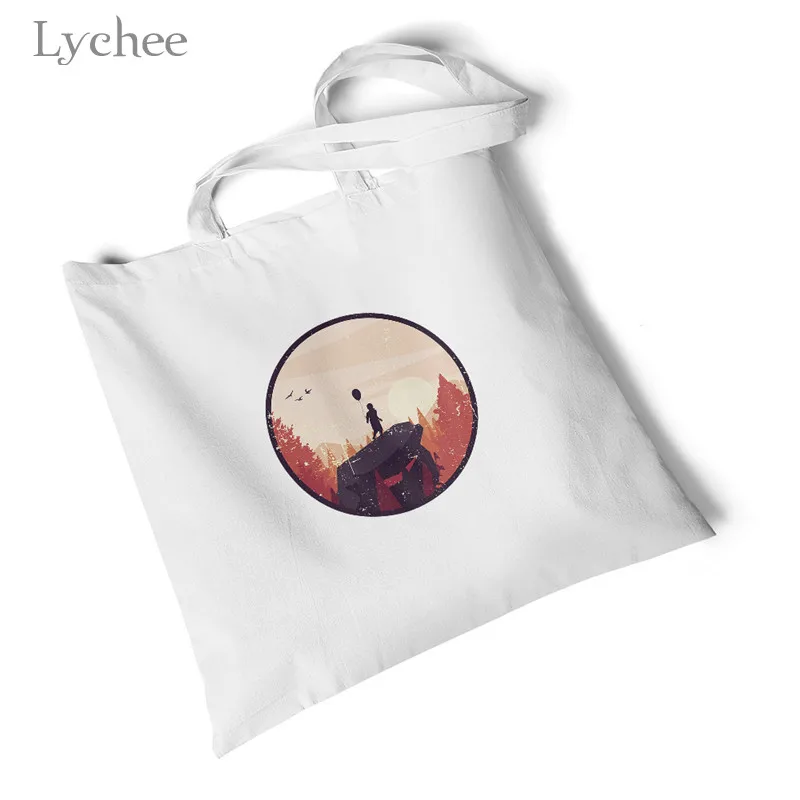 Boy on rock Lychee Harajuku Liverpool Nashville Женская Холщовая Сумка с принтом Большая складная сумка для покупок оригинальная дорожная сумка на плечо - Цвет: Boy on rock