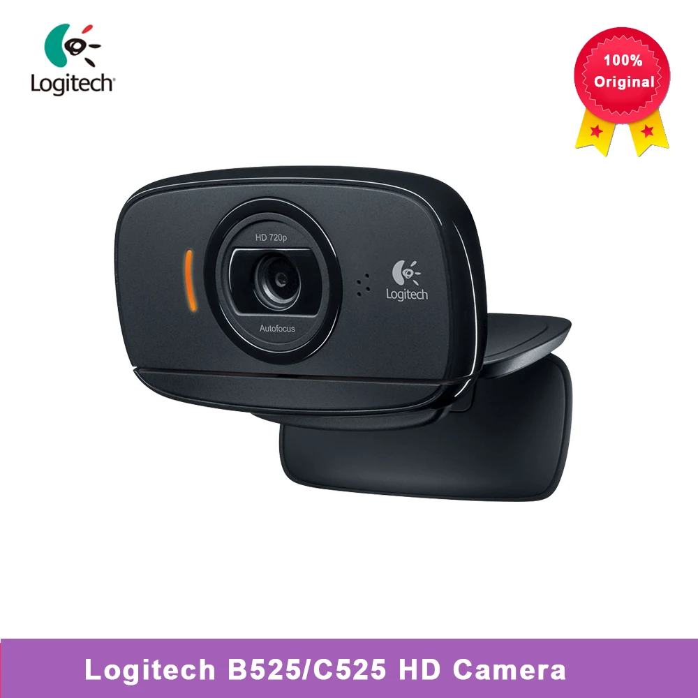 Logitech C525/B525HD камера с микрофоном настольный компьютер ноутбук выделенный HD