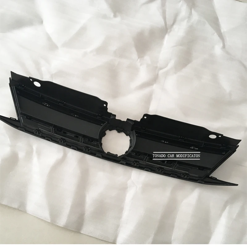 Радиаторная решетка верхняя передняя бамперная гриль GOLFLIATH BLUEMOTION стиль из АБС с блестящим лаком для VW Sagitar/Jetta MK6 2012-2018 на.