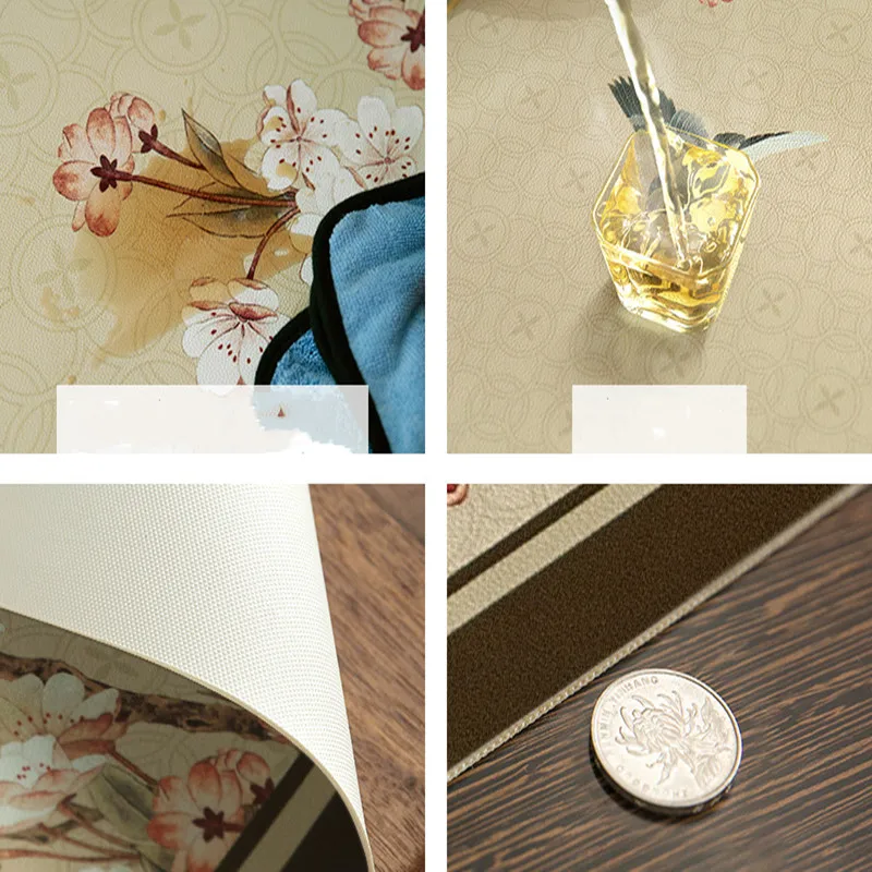 Коврик для письменного стола моющийся защитный коврик черный рисования в новом