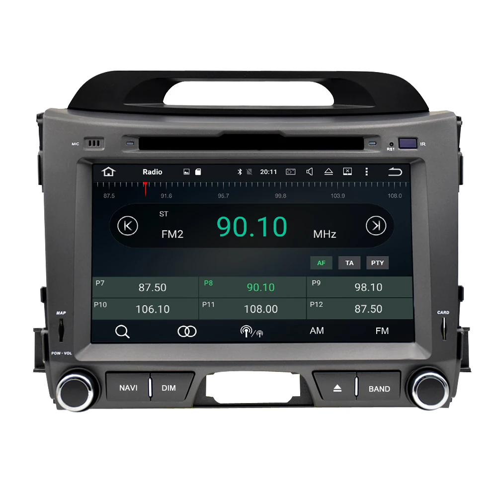 4G ram ips экран Android 9,0 автомобильный стерео для Kia Sportage 2009- автомобильный dvd-плеер Авто Радио FM WiFi Мультимедиа gps навигация