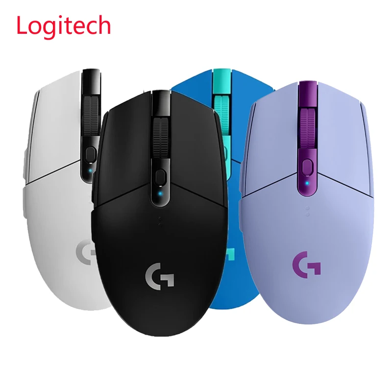 Беспроводная мышь Logitech G304 6 программируемых кнопок USB датчик HERO 12000 точек/дюйм