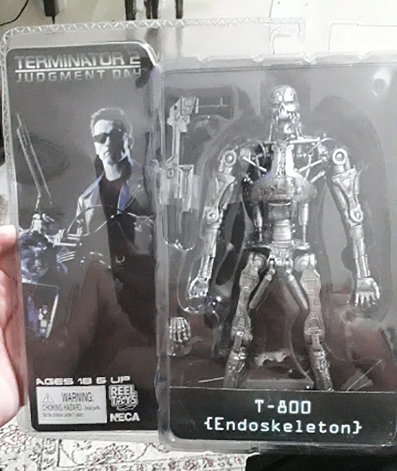 Эндоскелет фигурка NECA Фигурка Терминатора T 800 1000 эндоскелет Фигурки