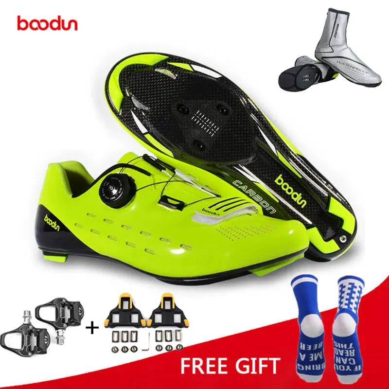 Обувь для езды на велосипеде Boodun дышащая обувь из углеродного волокна спортивные