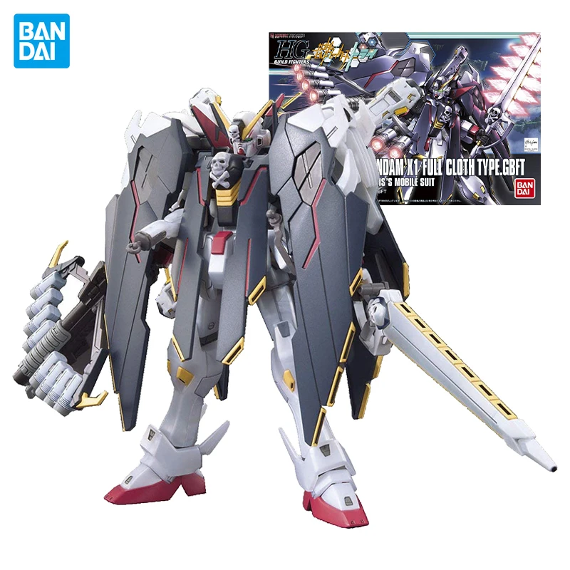

Bandai оригинальная модель Gundam HG HGBF 035 1/144 X1 полный тканевый костюм из игры CROSSBONE Gunpla Аниме фигурки Детские игрушки Подарки