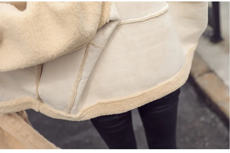 2019 мотоциклетная одежда женский зимний мех ягненка утолщение олень замша одно