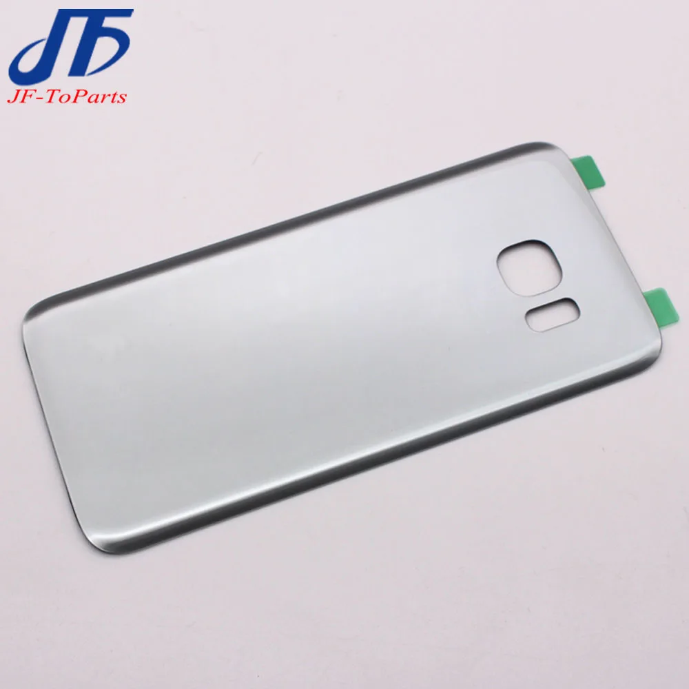 10 шт. Задняя стеклянная крышка Замена для samsung GALAXY S7 G930/S7 Edge G935 задняя крышка корпуса батарейного отсека задняя клейкая часть