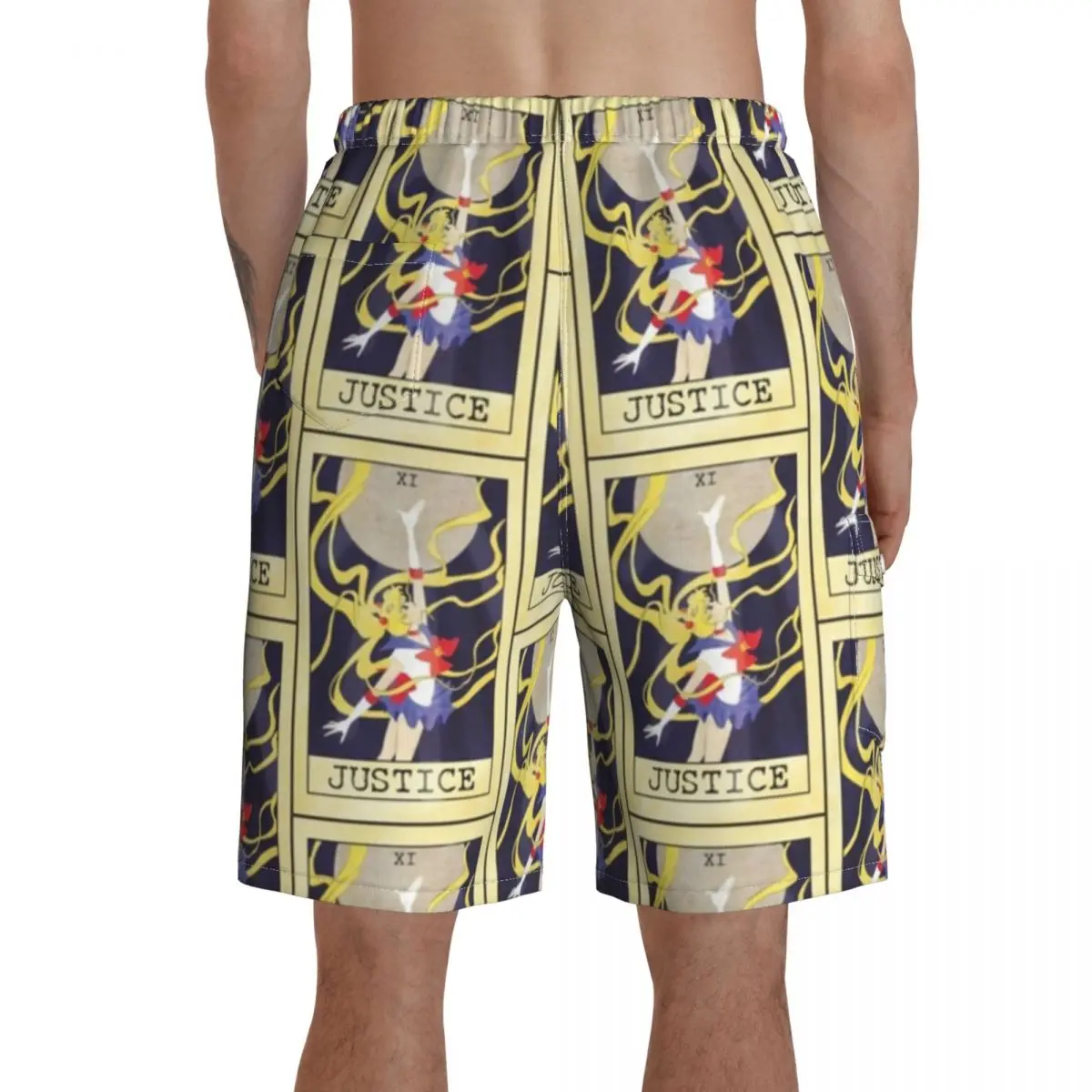 

Tarot Board Shorts Bathing Swimming Trunks Polyester Pattern Men Swim Trunks