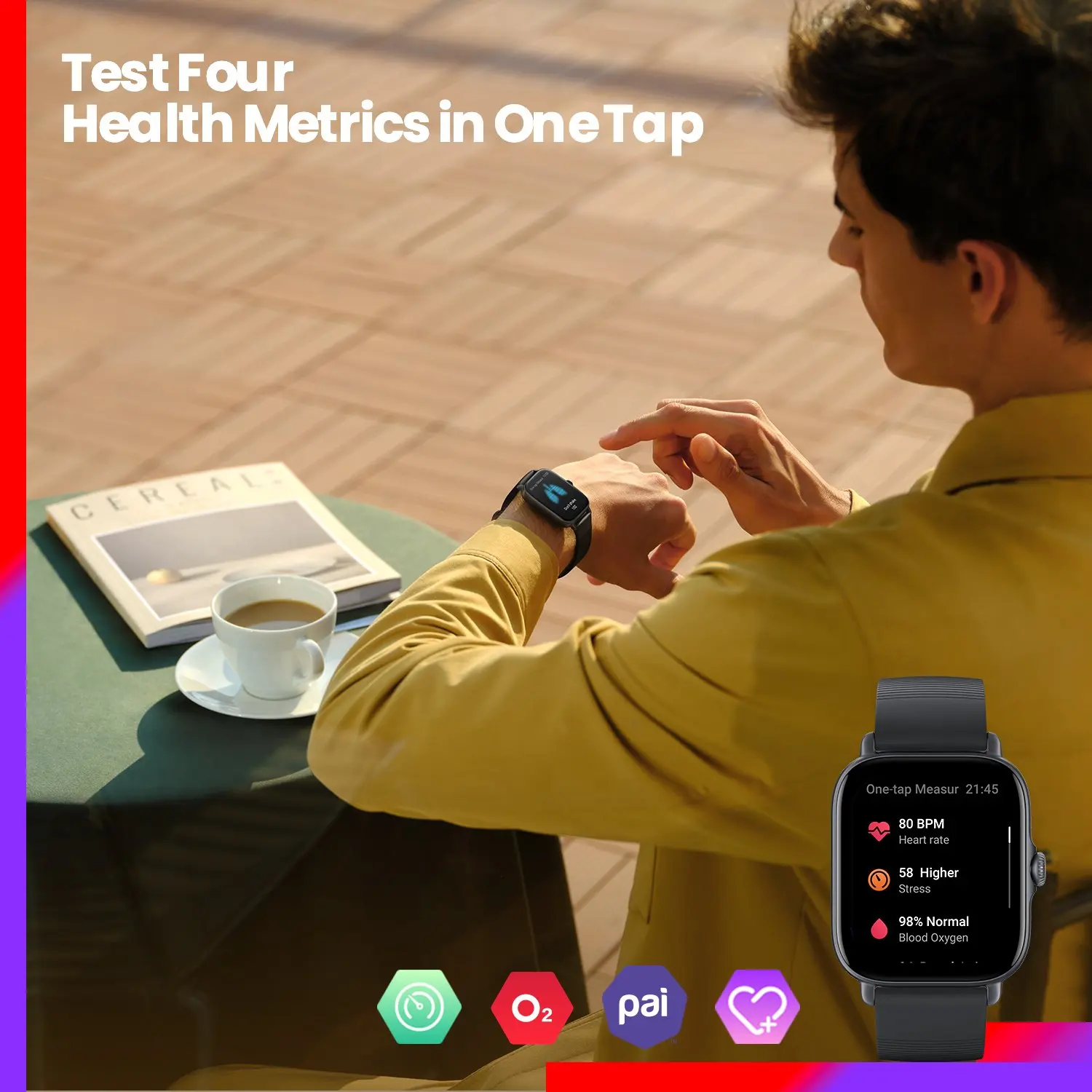 Смарт-часы Amazfit GTS 3 GTS3 2021 дюйма AMOLED дисплей | Электроника