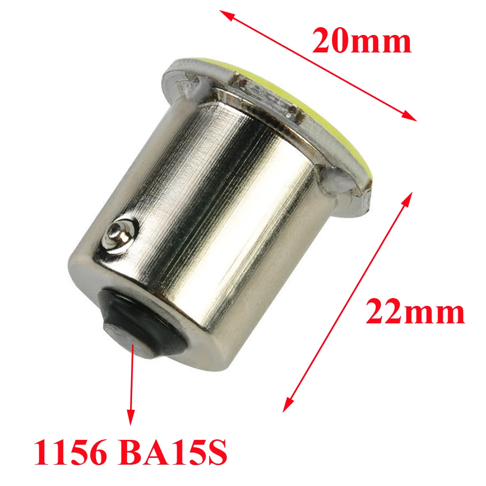 

10pcs 12V BA15S P21W 1156 LED Light Bulb Super Bright White License Plate Light Side Marker Bulbs Fast delivery Dropshipping