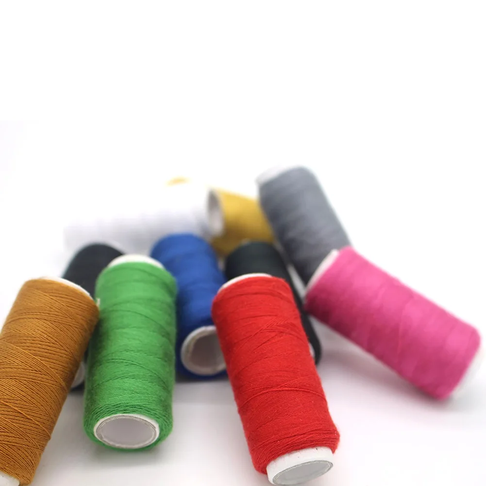 10 катушек швейная нить для дома строчка прочная универсальная профессиональная