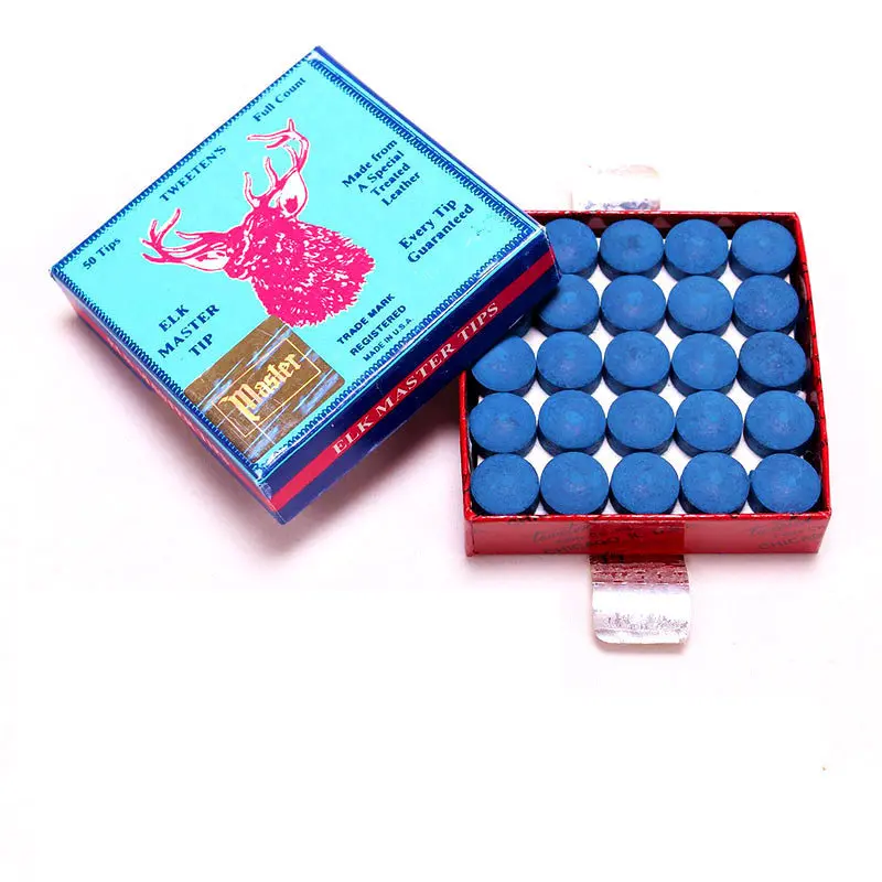 Fox Smiling 9/10/11/12/13mm Billiard Pool Cue Tips M Hardness Table Billiard Snooker Cue Stick Tip Billiard Cue Accessories