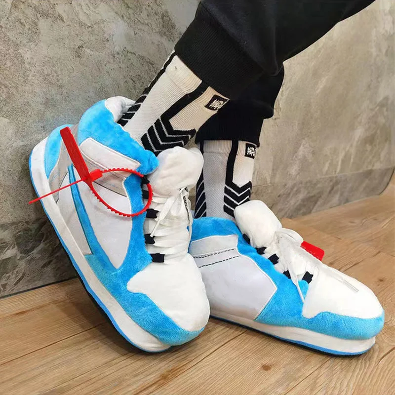 

Winter Ladies Furry Faux Fur Slippers Sneakers Casual Home Women's Shoes Sandals Unisex Modern Flip Flops Chaussure Femme Slides