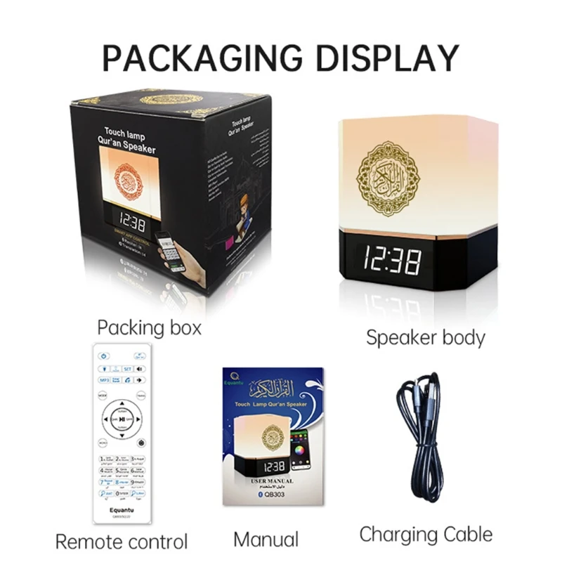 Bluetooth колонка с дистанционным управлением светодиодный ночсветильник умное