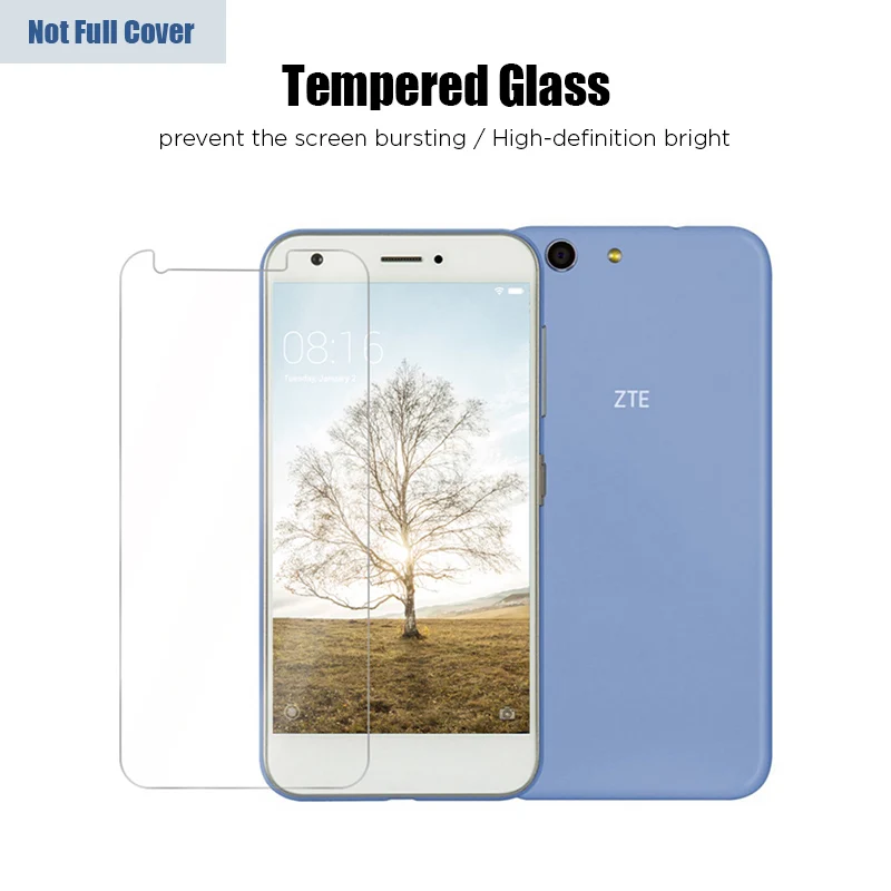 Защитное стекло для ZTE Blade V8 Lite Mini V9 Vita Защитная пленка экрана X3 X5 X7 X9 V10 9H HD