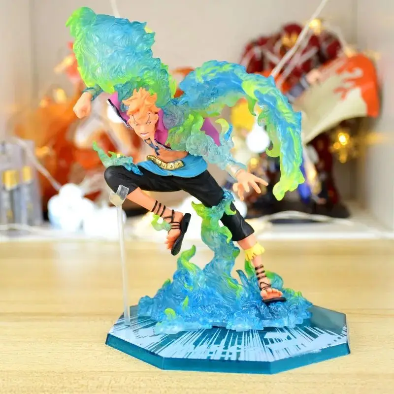 

18cm Whitebeard Pirates Marco Anime PVC Action Collection Figure Model Gift