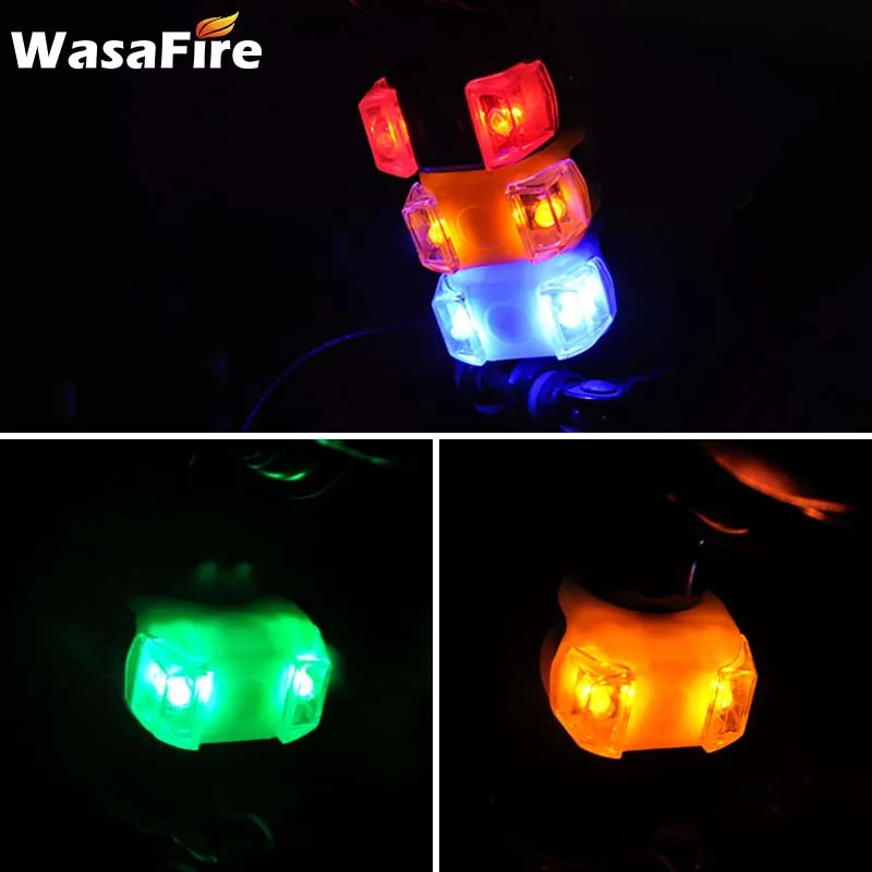 Светодиодный силиконовый мини светильник WasaFire для горного велосипеда