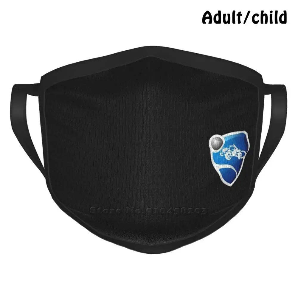 Маска для лица ракетная Лига с логотипом дизайн под заказ взрослых и детей против