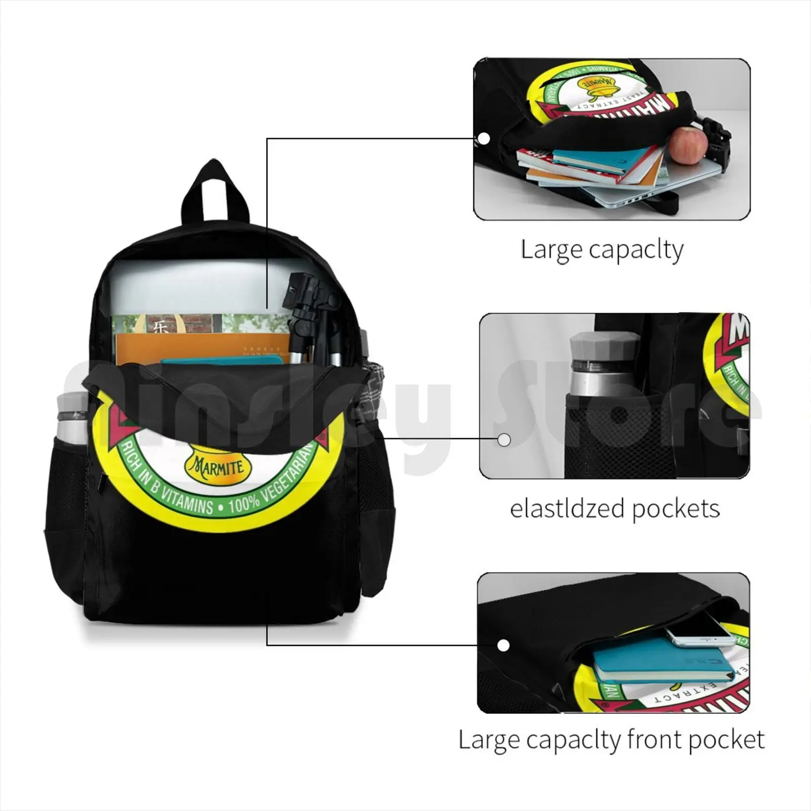 Лучший продавец рюкзак Marmite для походов на открытом воздухе водонепроницаемый