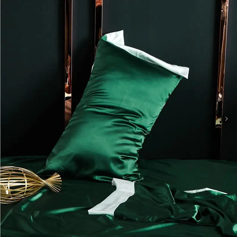 Шелковая наволочка полотенце из ледяного шелка латексная шелковая одинарная
