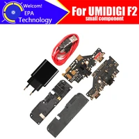 100 Original New usb plug charge board usb board microphone loudspeaker charger set Replacement Accessories for UMIDIGI phone